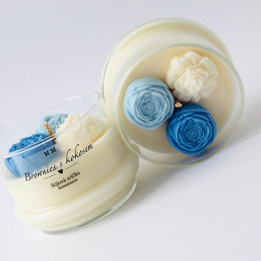 Sójová svíčka Brownies s kokosem