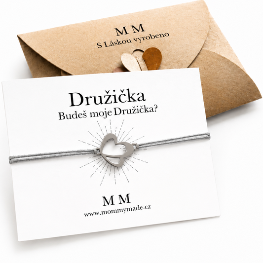 Náramek pro družičku Motýl