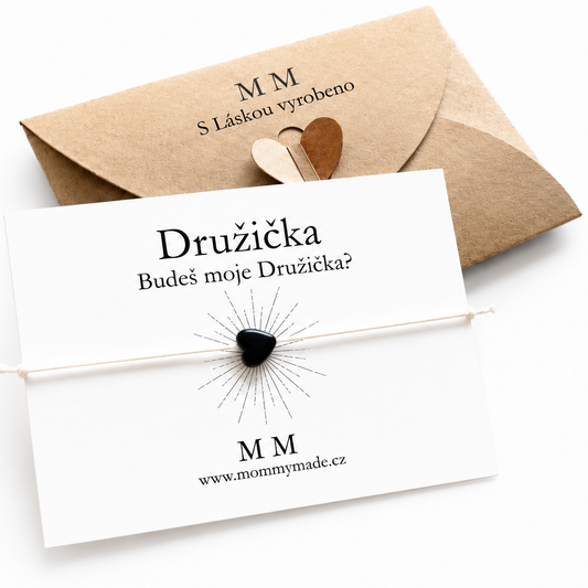 Náramek pro družičku Srdce mini