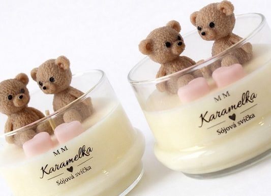 Sójová svíčka Karamelka