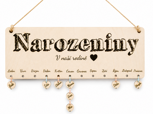 Rodinný kalendář