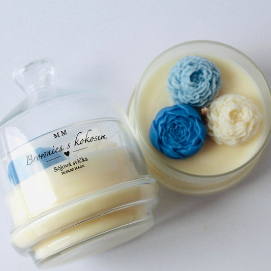 Sójová svíčka Brownies s kokosem