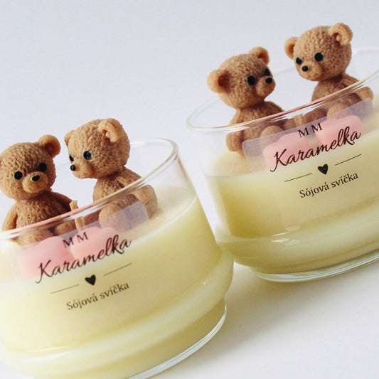 Sójová svíčka Karamelka