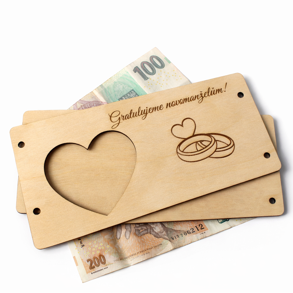 drevena obalka na penize