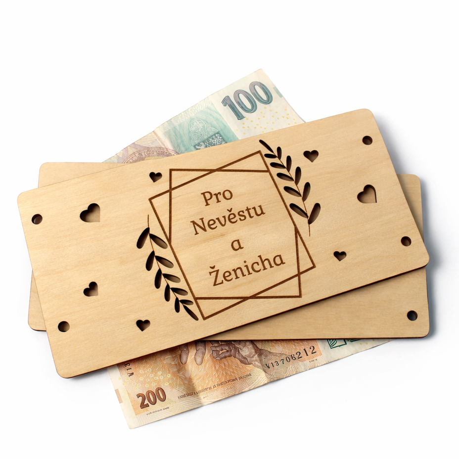 drevena obalka na penize