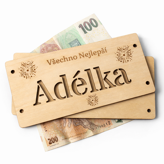 drevena obalka na penize